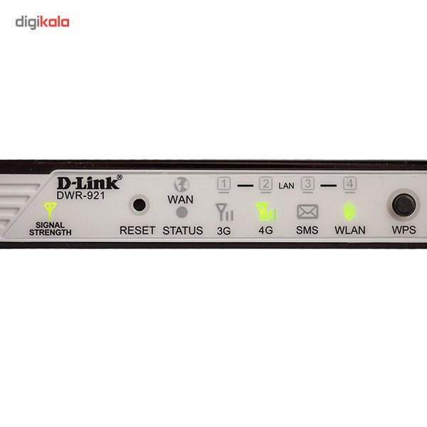 مودم روتر LTE برند D-Link مدل DWR-921 -کارکرده - وارداتی