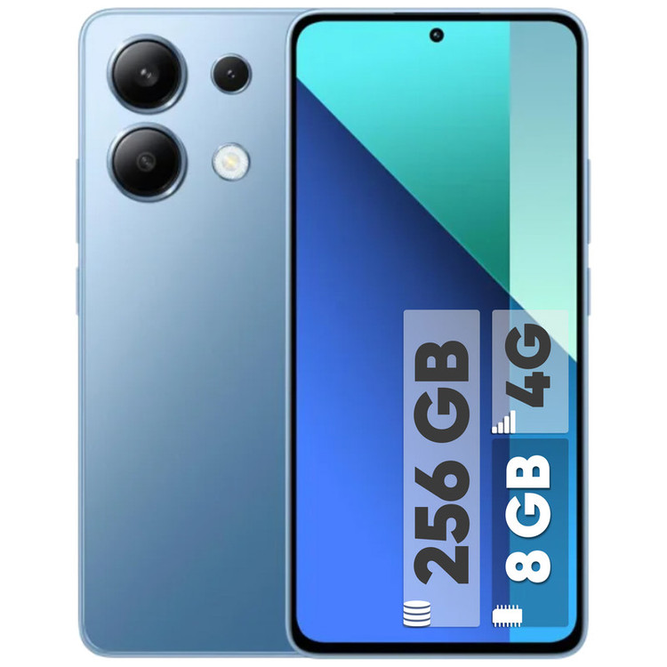 گوشی موبایل شیائومی مدل Redmi Note 13 4G دو سیم کارت ظرفیت 256 گیگابایت و رم 8 گیگابایت - گلوبال