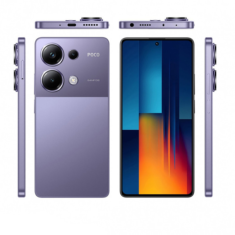 گوشی موبایل شیائومی مدل Poco M6 Pro دو سیم کارت ظرفیت 512 گیگابایت و رم 12 گیگابایت - گلوبال
