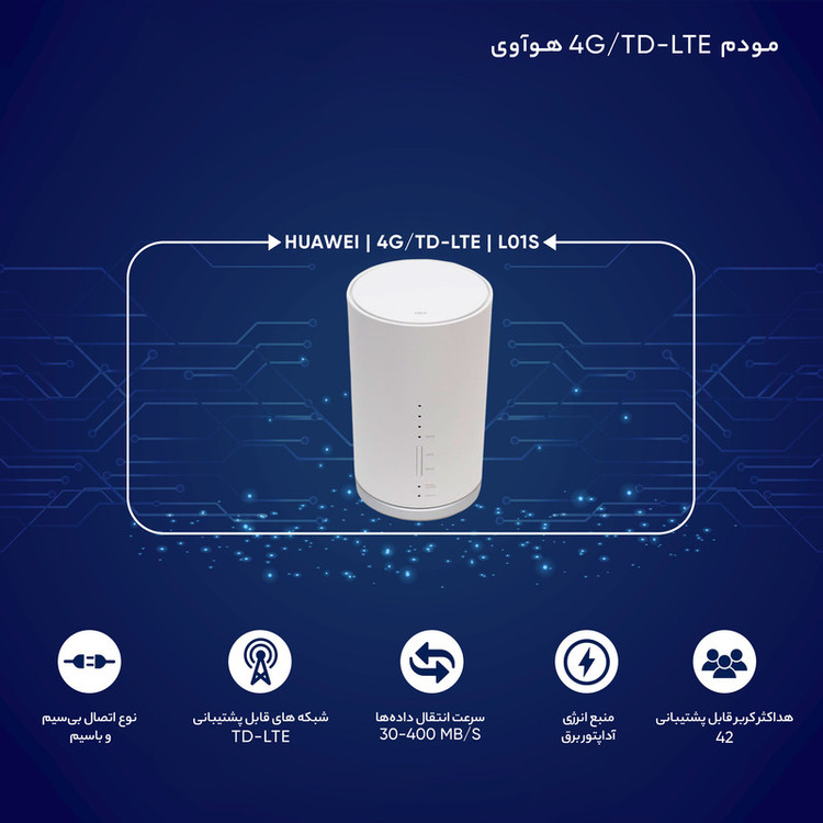مودم فورجی | 4G برند هواووی مدل L01