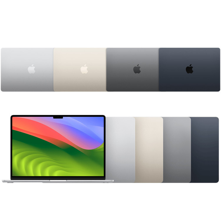 لپ تاپ 13.6 اینچی اپل مدل MacBook Air MXCT3 2024 ZPA-M3-16GB RAM-512GB SSD