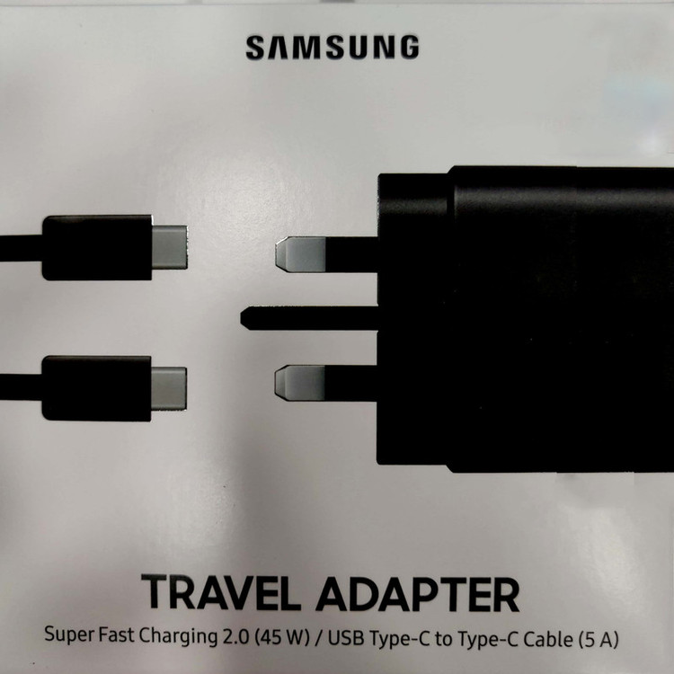 شارژر دیواری سامسونگ مدل EP-TA845-vietnam به همراه کابل تبدیل USB-C اصلی - ویتنام