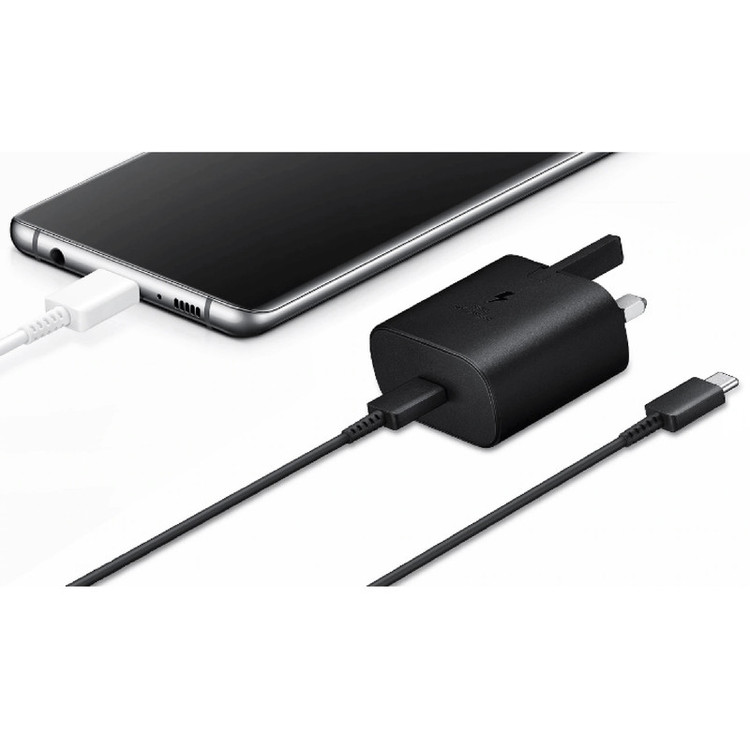 شارژر دیواری سامسونگ مدل EP-TA845-vietnam به همراه کابل تبدیل USB-C اصلی - ویتنام