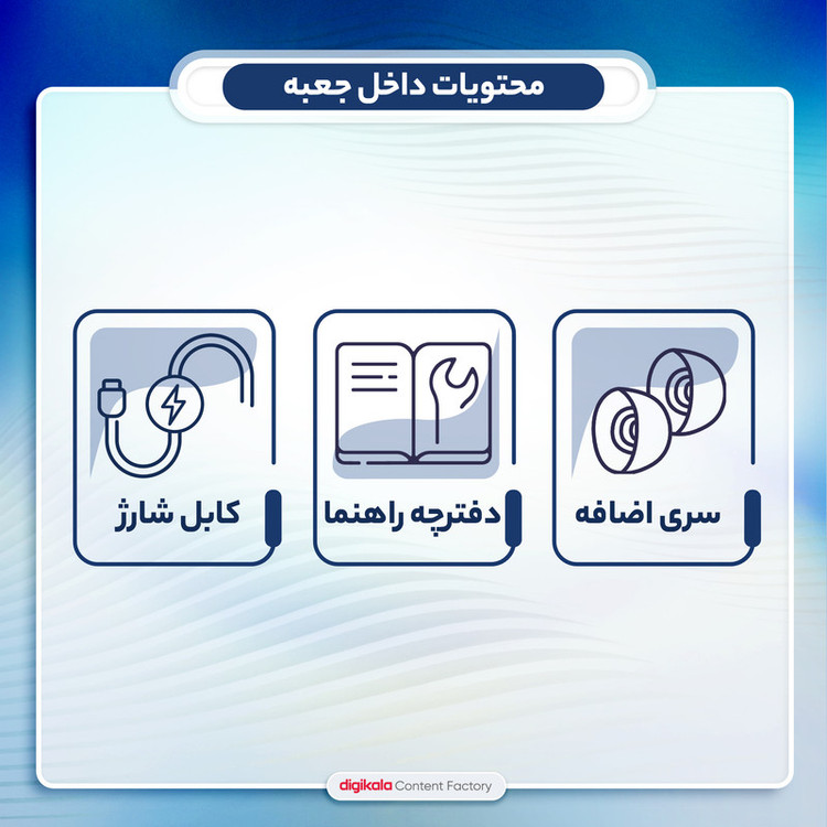 هدفون بلوتوثی انکر مدل R50i NC با حذف نویز فعال (ANC)، درگاه شارژ USB Type-C، باتری قابل شارژ تا 45 ساعت، مقاوم در برابر پاشش آب و گرد و غبار